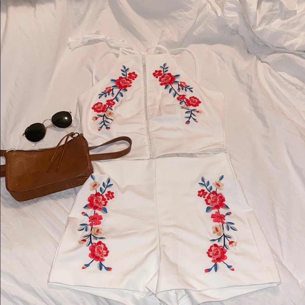 Floral romper